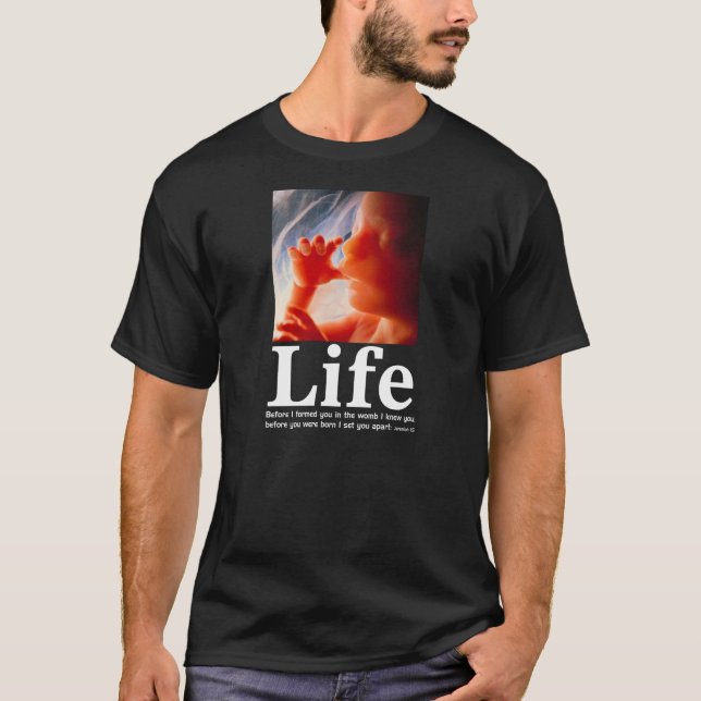 1:5 för Life-2 Jeremiah T-shirt (Framsida)
