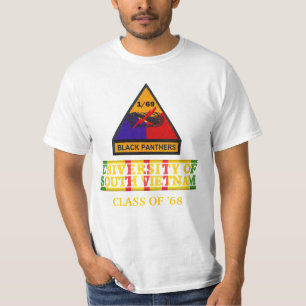 1/69. Armoruniversiteten av den södra Vietnam T Shirt