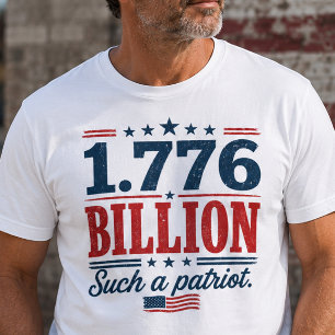 1,776 Miljarder Patriot Protest T-shirt
