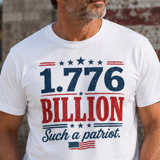 1,776 Miljarder Patriot Protest T-shirt