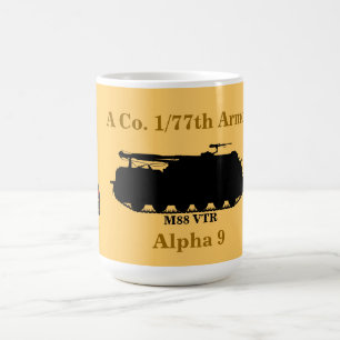 1/77. Armor 5th Inf. Div. Beställnings- mugg för