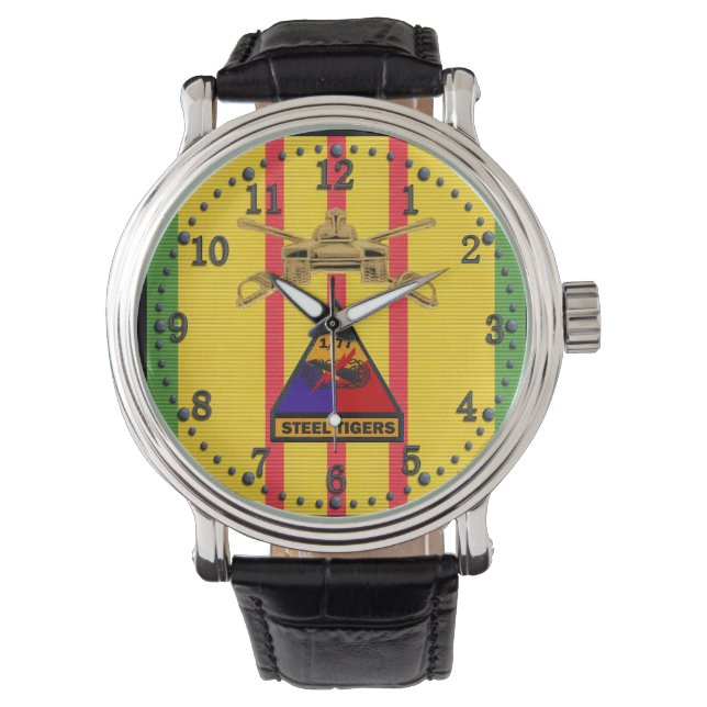 1/77: e Armor Insignia och Patch VSM Watch Armbandsur (Framsida)