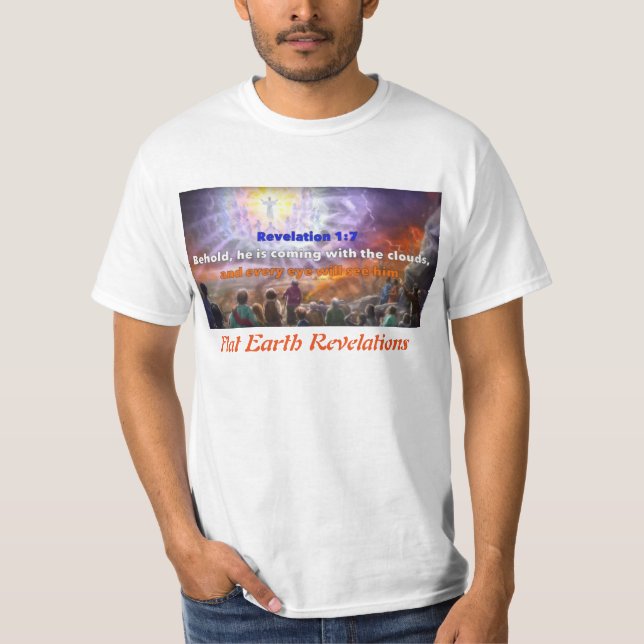 1:7 för lägenhetjorduppenbarelse t shirt (Framsida)