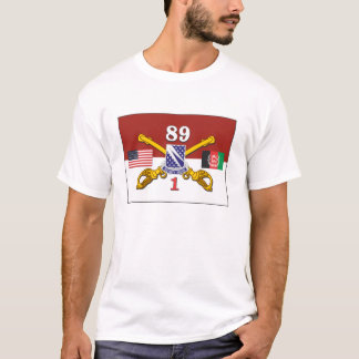 1-89th 10th berguppdelning Afghanistan Tee Shirt