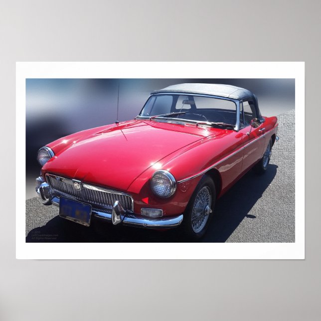 1 967 MGB Poster (Framsidan)