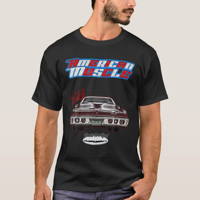 1 968 68,HotRod,Impala,Biscayne,Del Ray,DelRay,Mus T Shirt (Framsida)