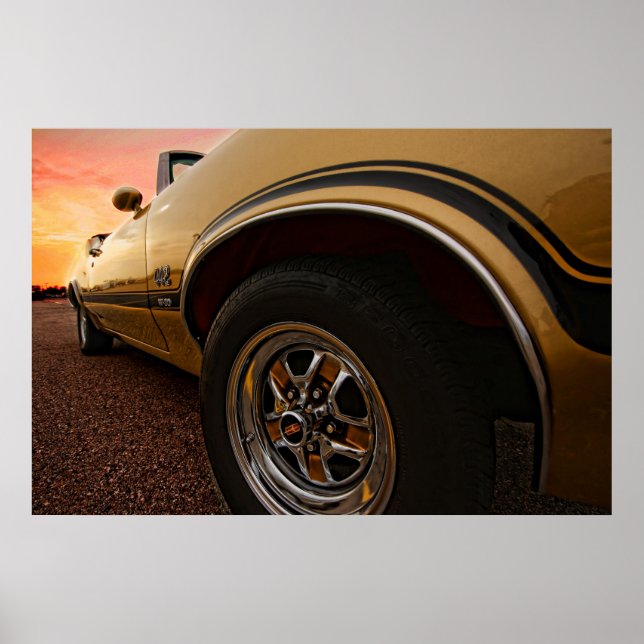 1 970 Olds 4-4-2 W-30 Poster (Framsidan)