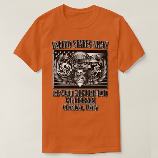 1:a 509:e flygburna t shirt (Design framsida)