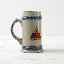 1:a Armor Division Beer Stein Sejdel