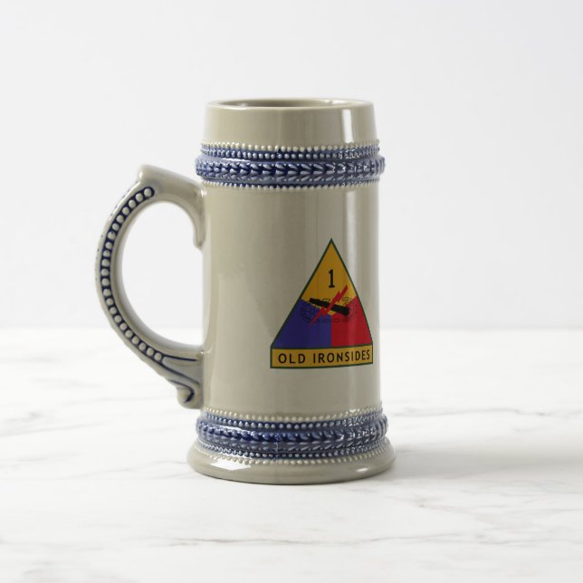 1:a Armor Division Beer Stein Sejdel (Vänster)