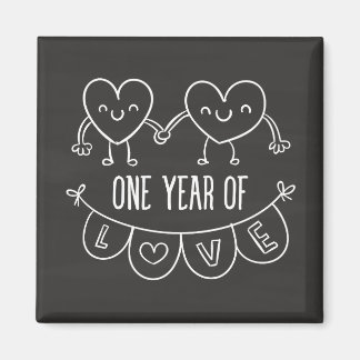 1:a årsdagen av Hearts magnet