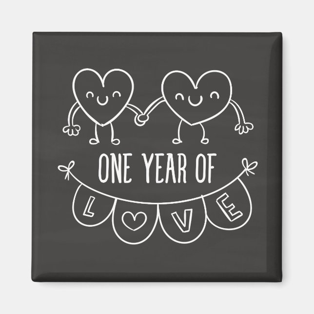 1:a årsdagen av Hearts magnet (Framsidan)