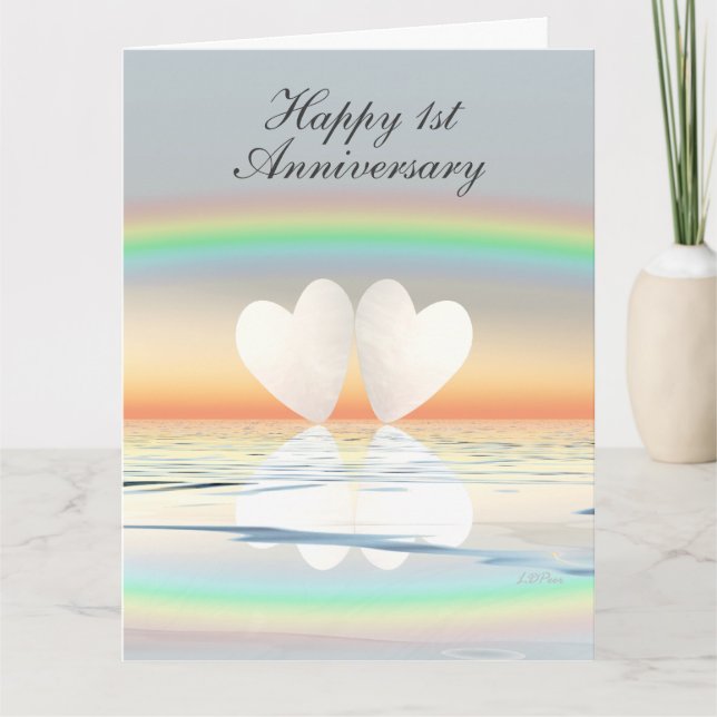 1:a årsdagen av Pappra utfrågningar Kort (Framsida)