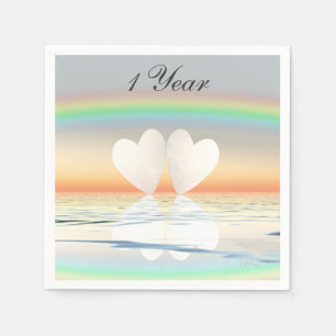 1:a årsdagen av Pappra utfrågningar Pappersservett