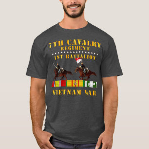 1:a battalion 7:e Cavalry Regimen vietnamwt 2 Cav T Shirt