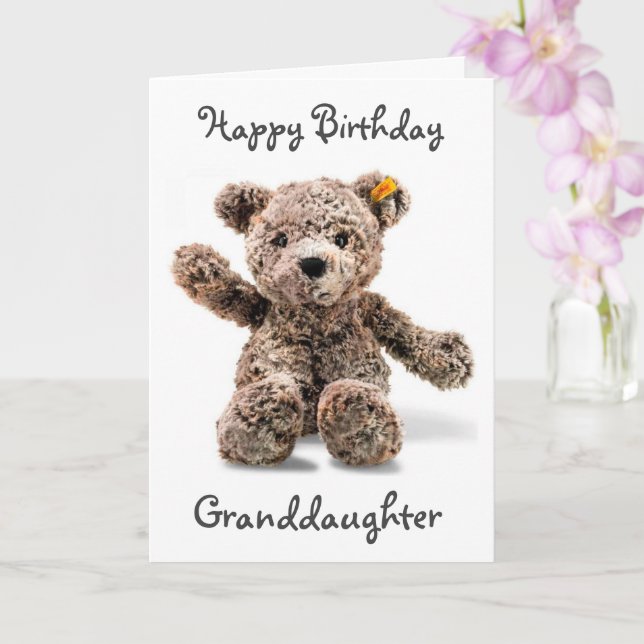 *1:a BIRTHDAY WISH* GRANDDAUGHTER Kort (Orkide)