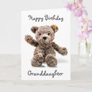 *1:a BIRTHDAY WISH* GRANDDAUGHTER Kort