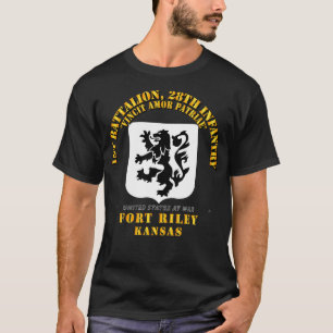 1:a Bn 28:e infanteriet Riley KS T Shirt