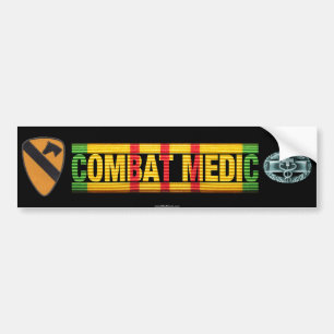 1:a Cavalry Division Vietnam COMBAT Media Sticker Bildekal