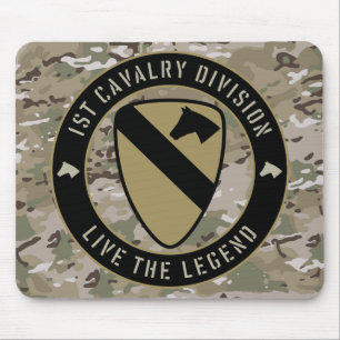 1:a Cavalry-divisionen Mousepad Musmatta