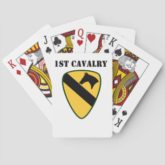 1:a Cavalry-uppspelningskort Casinokort