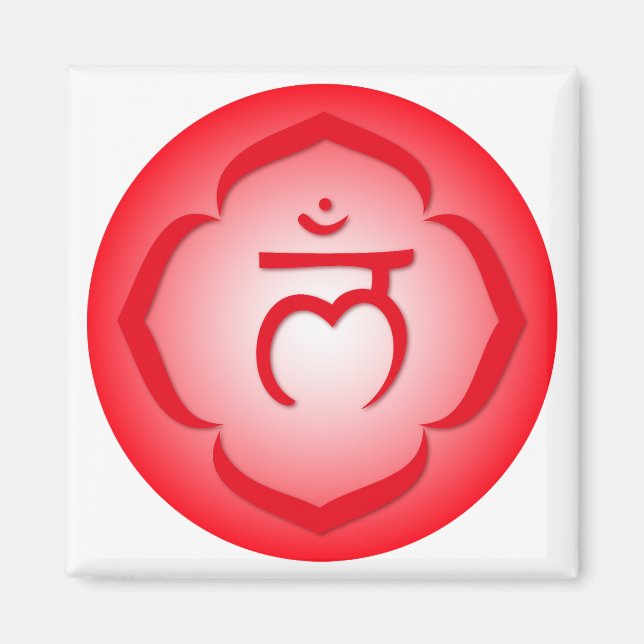 1:a Chakra - Muladhara Magnet (Framsidan)