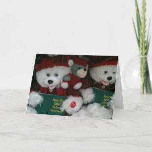 1:a CHRISTMAS LITE GIRL Helgkort