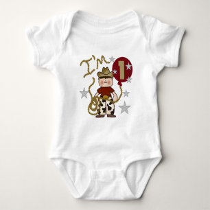 1:a Cowboy Birthday Tshirts och presenter