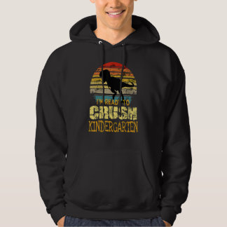 1:a dagen av Kindergarten jag är Redo att krossa D Hoodie