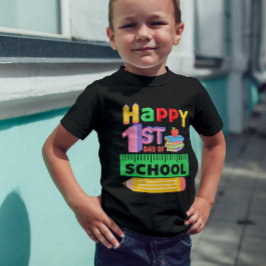 1:a dagen för prekskjorta t shirt