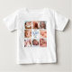 1:a Fars dag Photo Collage Baby T-Shirt (Framsida)