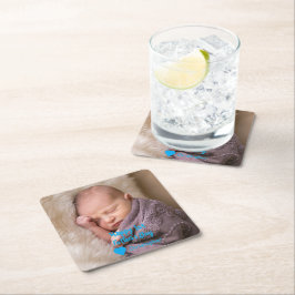 1:a Fars dag Underlägg Papper Kvadrat