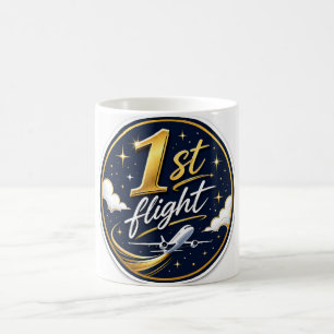 1:a flygplan  kaffemugg