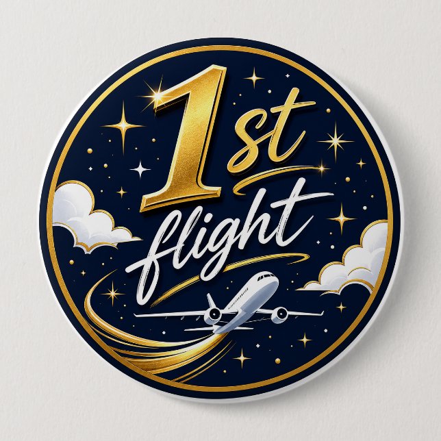 1:a flygplan  knapp (Framsida)