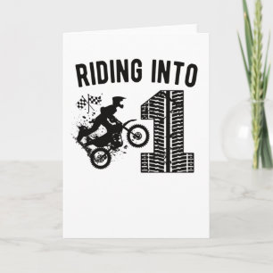 1:a födelsedag - Dirt Bike 1-åring Kort