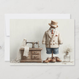 1:a födelsedag Haute Couture Pojke & Atelier Inbjudningar