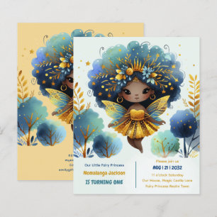 1:a födelsedag: Lilla Fairy Princess African ONE