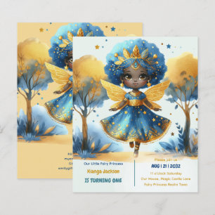 1:a födelsedag: Lilla Fairy Princess African ONE