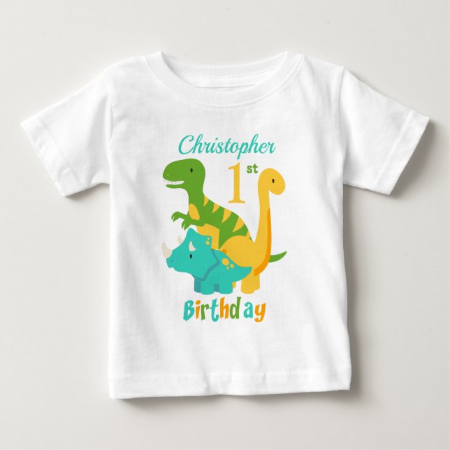 1:a födelsedag t shirt (Framsida)