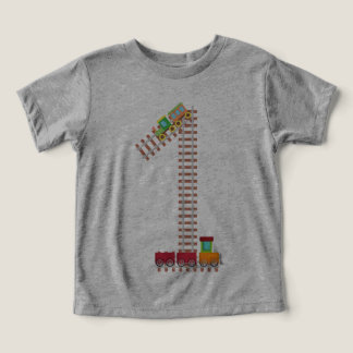 1:a födelsedag Tåg - barn som var 1 år gamla barn T Shirt