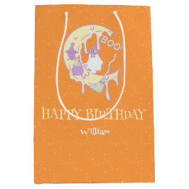 1:a födelsedag Tute Ghost Måne Spooky One Hallowee