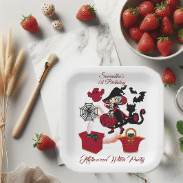 1:a födelsedagarns taloky Witch Party Halloween Ca