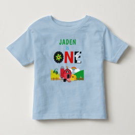 1:a födelsedagen Ett år gammal födelsedag T Shirt