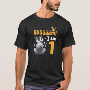 1:a födelsedagen Honey badger, Födelsedagsfest 1 T Shirt