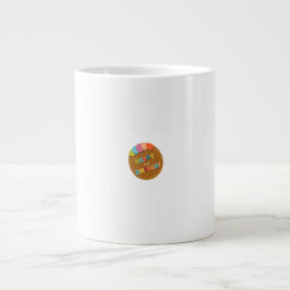 1:a födelsedagen jumbo mugg