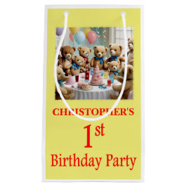 1:a födelsedagen Party Nalle Party