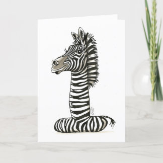 1:a födelsedagen Zebra! Kort