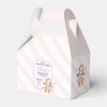1:a födelsedagsfest Pingvin Ballerina Rosa Förmån