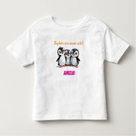 1:a födelsedagsgåva, Penguins, Anpassningsbar T Shirt