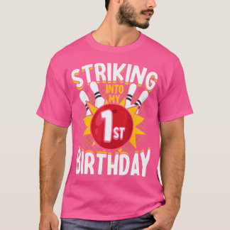 1:a födelsedagstorgelns uppförande på födelsedagen t shirt